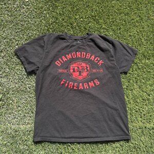 Men's Black and Grey T-shirt